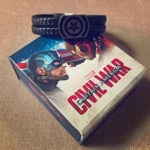 Captain America Wrist Band